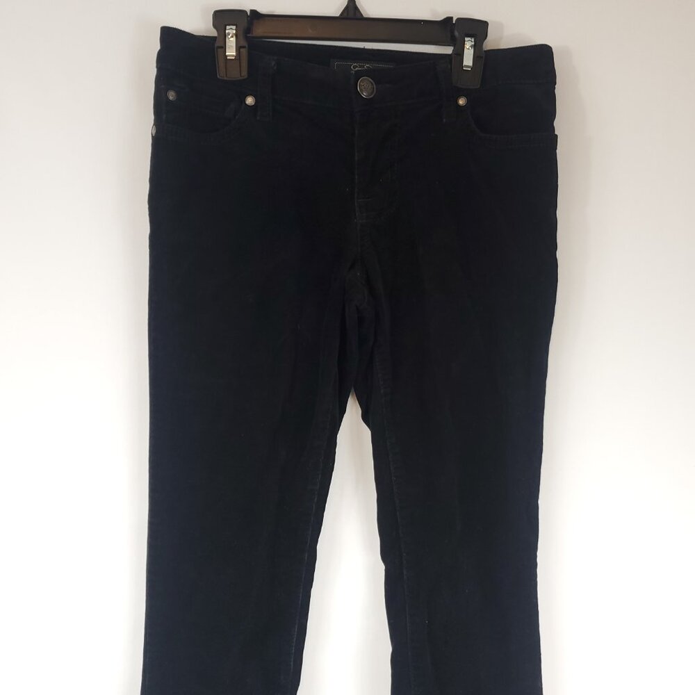 Jessica Simpson Black Curduroy Forever Skinny Womens Sz 26R Jeans